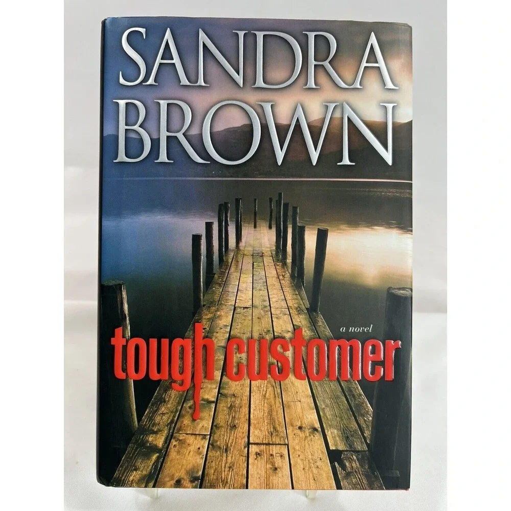 Sandra Brown Tough Customer Hardcover Mystery‎ Thriller Suspense Novel